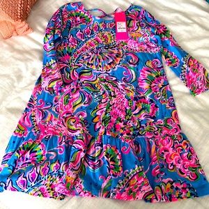 Lilly Pulitzer mini jena dress size M 6-7